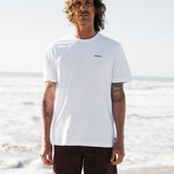 Finisterre Lived & Loved T-Shirt in white