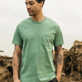 Finisterre Orca Recycled T-shirt in sage