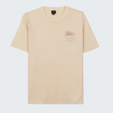 Finisterre x Josh Vyvyan Sunset Pocket T-Shirt in ecru