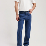 Mud Jeans Alex Mid Loose in medium stone