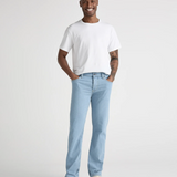 Mud Jeans Bryce Mid Straight in light stone