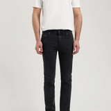 Mud Jeans Bryce Mid Straight in stone black