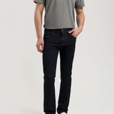Mud Jeans Bryce Mid Straight in strong blue