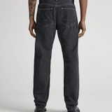 Mud Jeans John Mid Straight in medium black