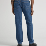 Mud Jeans John Mid Straight in medium stone