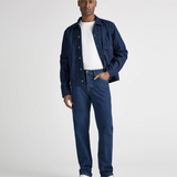 Mud Jeans John Mid Straight in stone indigo