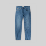 Mud Jeans Rick Mid Slim Jeans in authentic indigo