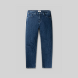 Mud Jeans Rick Mid Slim Jeans in stone indigo