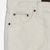 Nudie Jeans Gritty Jackson Straight in ivory selvage