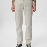 Nudie Jeans Gritty Jackson Straight in ivory selvage