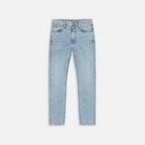 Nudie Jeans Lean Dean Slim Tapered Jeans in blue noise