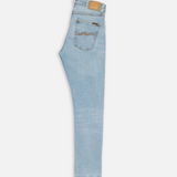 Nudie Jeans Lean Dean Slim Tapered Jeans in blue noise