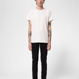 Nudie Jeans Lean Dean Slim Tapered Jeans in everblack