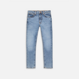 Nudie Jeans Lean Dean Slim Tapered Jeans in lost orange