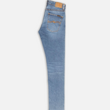 Nudie Jeans Lean Dean Slim Tapered Jeans in lost orange