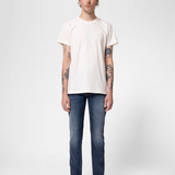 Nudie Jeans Lean Dean Slim Tapered Jeans in troubled seas