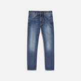 Nudie Jeans Lean Dean Slim Tapered Jeans in troubled seas