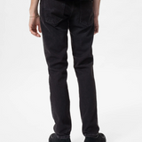 Nudie Jeans Solid Ollie Slim Straight in black steel