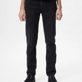Nudie Jeans Solid Ollie Slim Straight in black steel