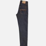 Nudie Jeans Solid Ollie Slim Straight in dry Japan selvage