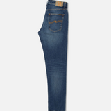 Nudie Jeans Solid Ollie Slim Straight in wild blue