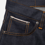 Nudie Jeans Grim Tim Slim Straight Dry Japan Selvage in indigo