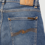 Nudie Jeans Tight Terry Skinny Jeans in inbetween blue