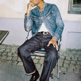 Nudie Jeans Tuff Tony Loose in dry selvage