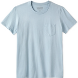 Outerknown Groovy Pocket Regenerative Organic Cotton T-Shirt in sky blue