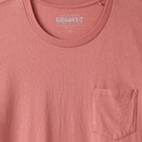 Outerknown Groovy Pocket Regenerative Organic Cotton T-Shirt in lantana