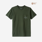 Outerknown Industrial Organic Cotton T-Shirt in dark olive