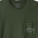 Outerknown Industrial Organic Cotton T-Shirt in dark olive
