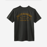 Outerknown Industrial Organic Cotton T-Shirt in faded black