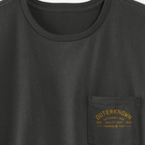 Outerknown Industrial Organic Cotton T-Shirt in faded black