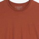 Outerknown Sojurn Regenerative Organic Cotton T-Shirt in copper red