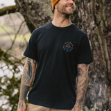 Passenger Escapism Recycled Cotton T-shirt in black