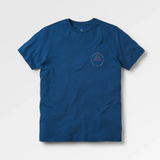Passenger Escapism Recycled Cotton T-shirt in dark denim