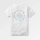 Passenger Escapism Recycled Cotton T-shirt in white