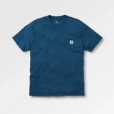 Passenger Heritage Recycled Relaxed Fit T-Shirt in dark denim