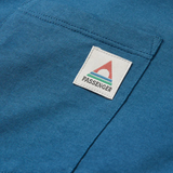 Passenger Heritage Recycled Relaxed Fit T-Shirt in dark denim
