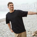 Rapanui Oversize Organic Cotton T-Shirt in black